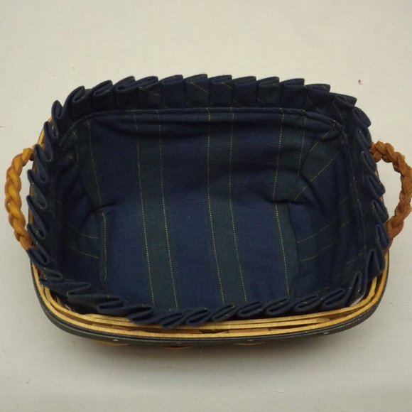 Longaberger 2000 Collector's Club Renewal Basket with Liner and Protector - Picture 11 of 15